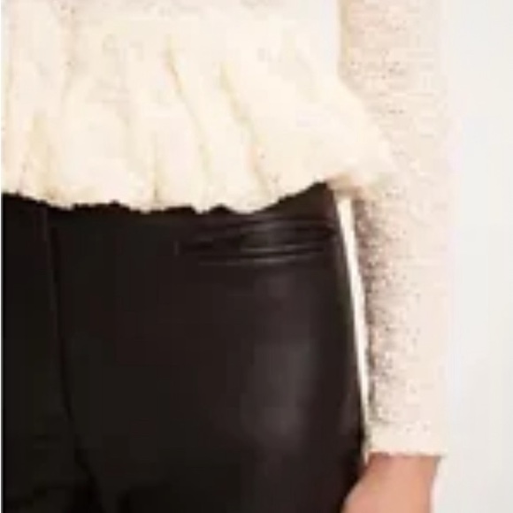 EUC soft yellow lace sweater from Rebecca Taylor - Picture 4 of 12